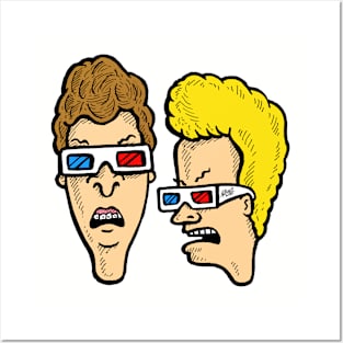 Beavis and Butthead - Dumbasses in 3D Posters and Art